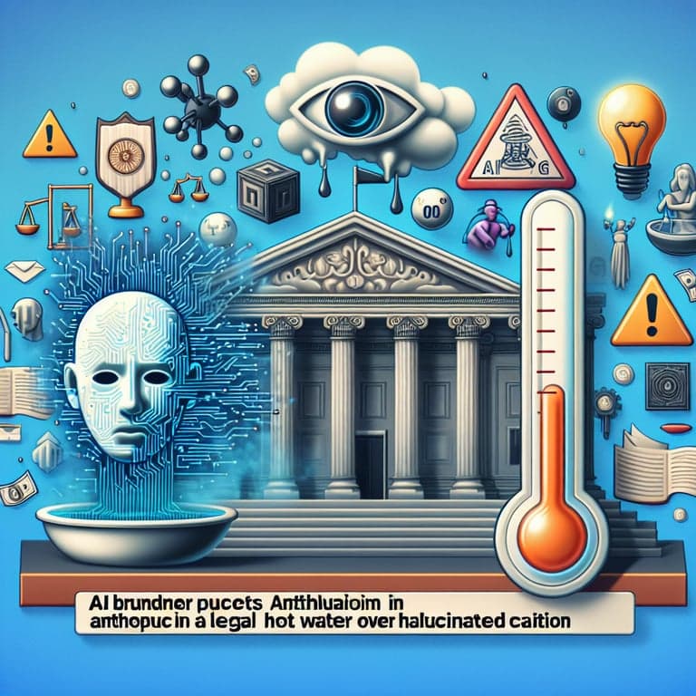AI Blunder Puts Anthropic in Legal Hot Water Over 'Hallucinated' Citation