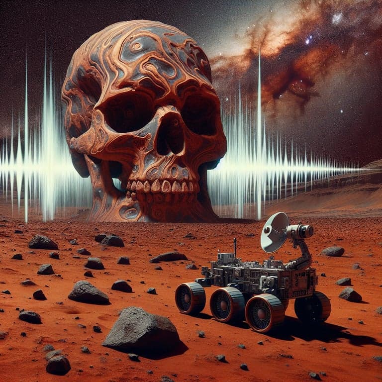 NASA's Mars Rover Finds 'Skull Hill': A Rock that's Making Waves in the Cosmos