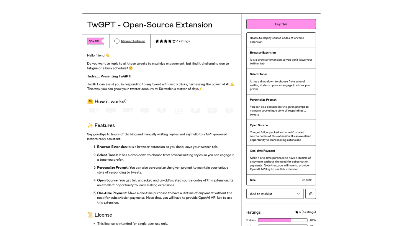 TwGPT screenshot