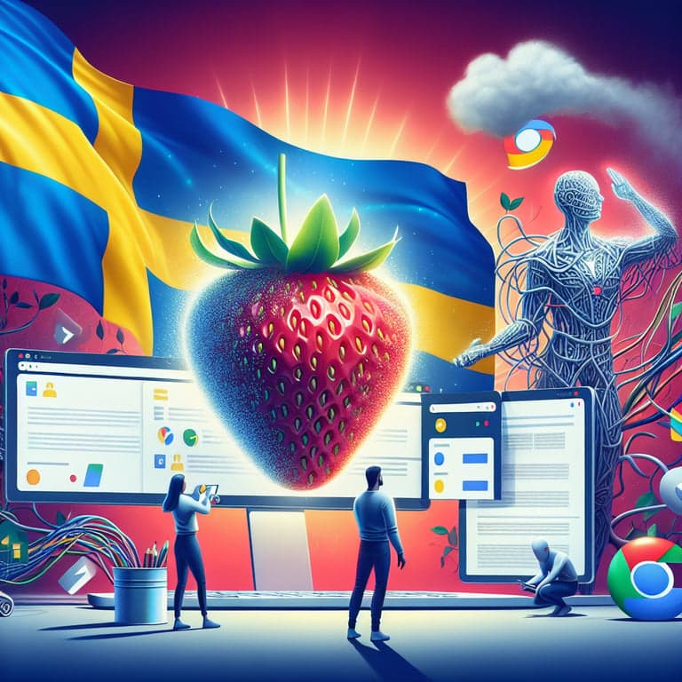 Swedish Startup 'Strawberry' Debuts AI-Powered Browser to Challenge Google Chrome