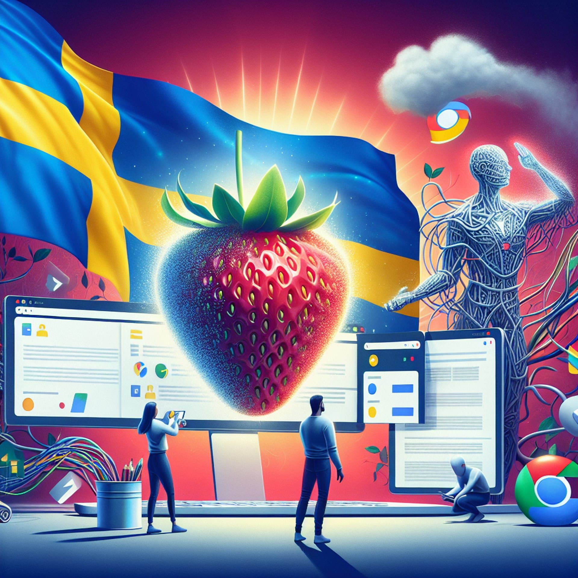 Swedish Startup 'Strawberry' Debuts AI-Powered Browser to Challenge Google Chrome