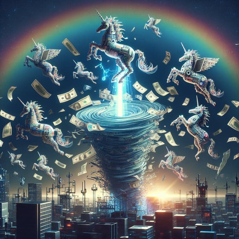 AI Funding Frenzy Sparks a New Era of Unicorn Leadership