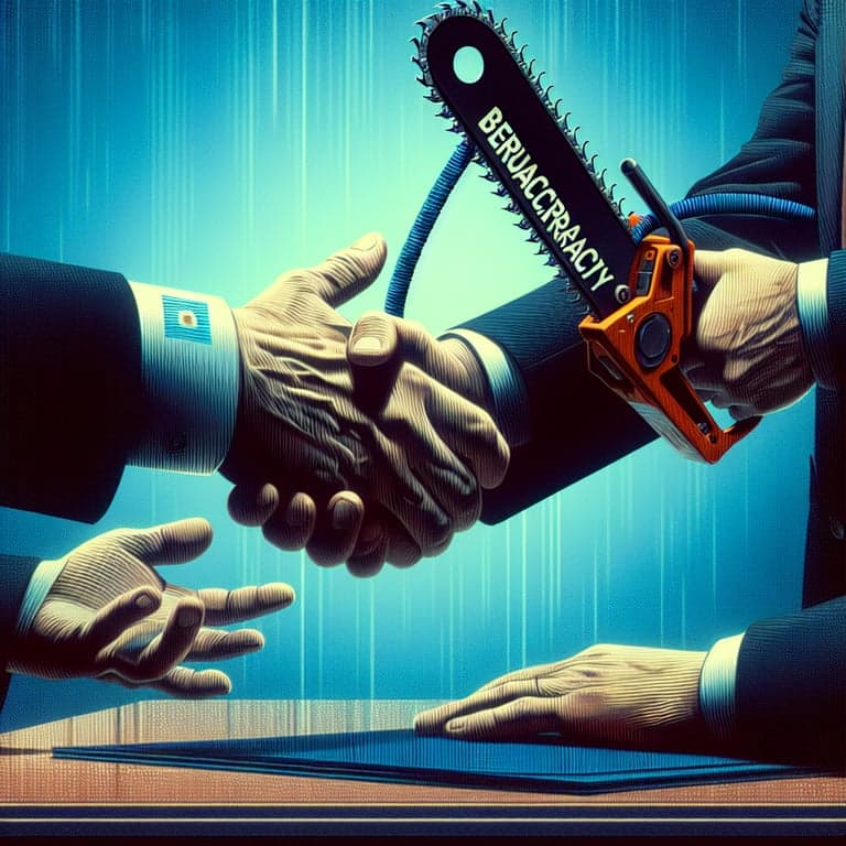 Argentina's President Gifts 'Chainsaw of Bureaucracy' to Elon Musk at CPAC