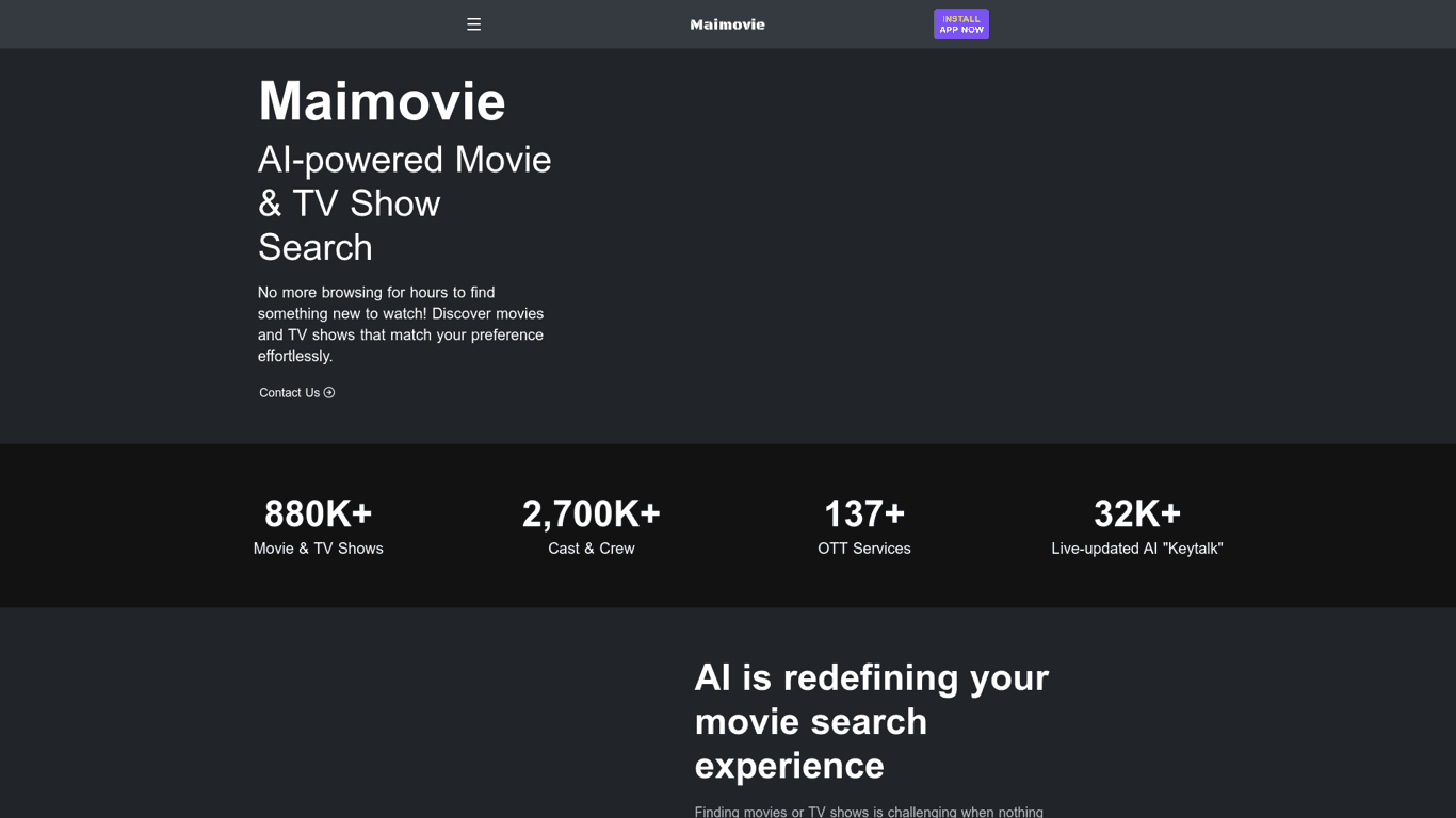 MaiMovie screenshot