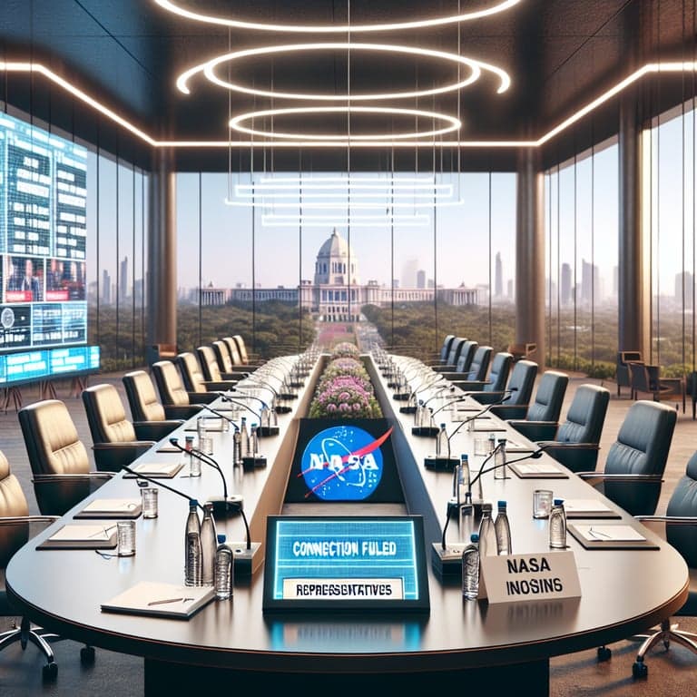 NASA Delegates Forced to Skip Delhi Meet - Technical Glitch or Political Hiccups?
