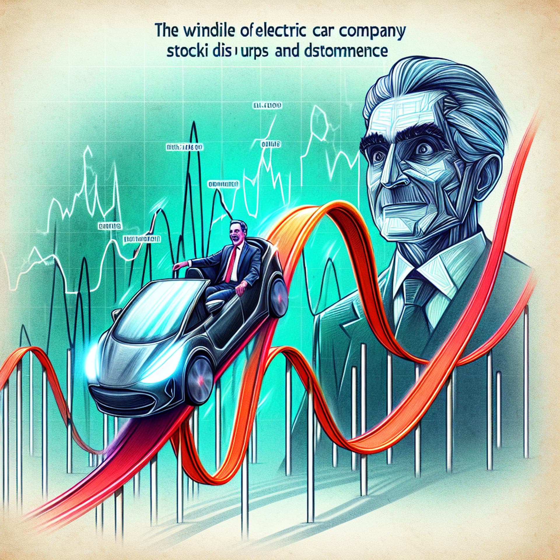 Tesla's Stock Ride: A Wild Rollercoaster Influenced by Elon Musk's Unique Leadership