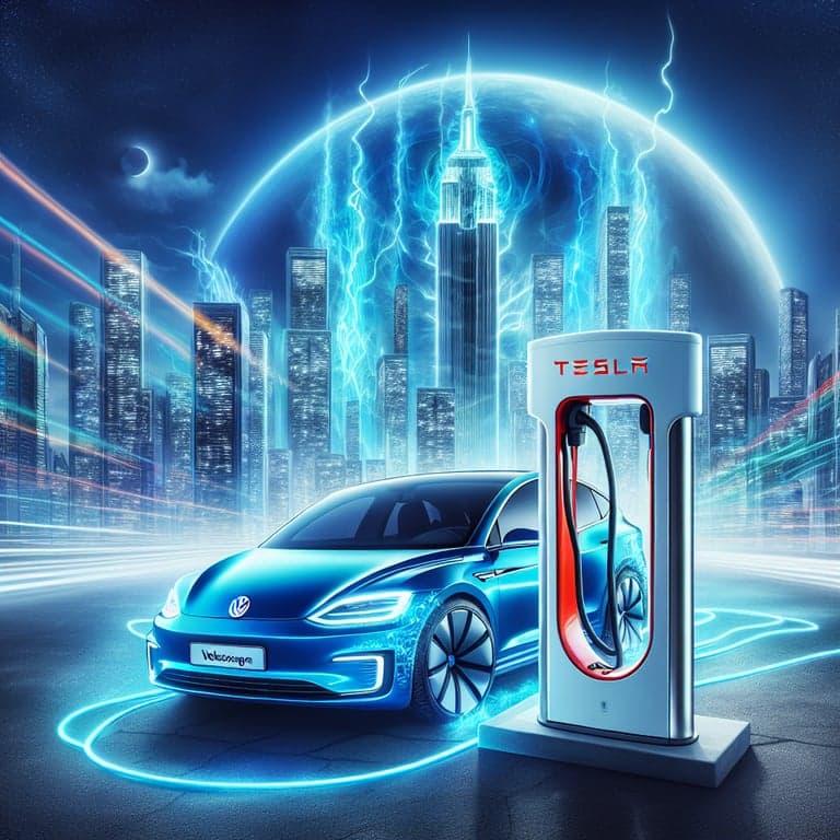 Volkswagen's Electrifying Journey: Gaining Access to Tesla's Supercharger Network in 2025!