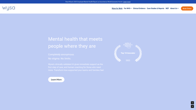 Thumbnail image for Wysa
