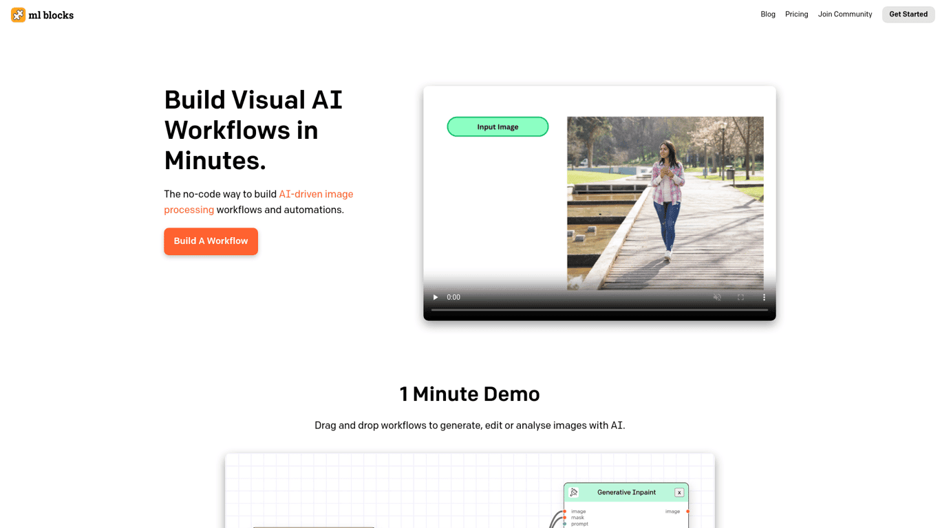 ML Blocks screenshot