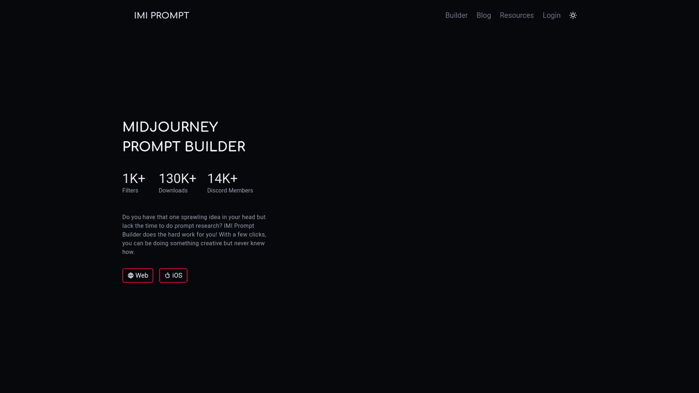 IMI Prompt screenshot