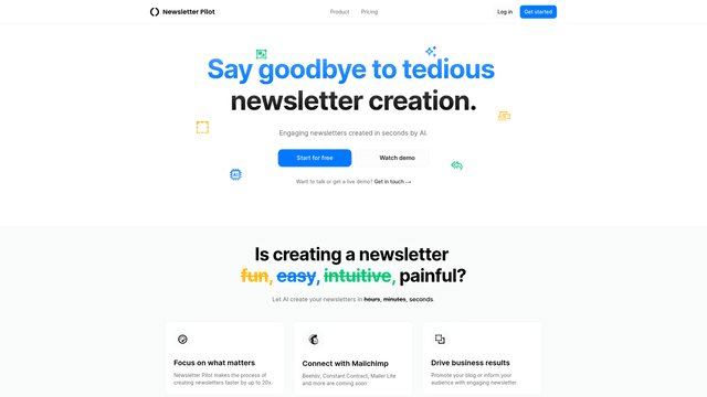 Thumbnail image for Newsletter Pilot