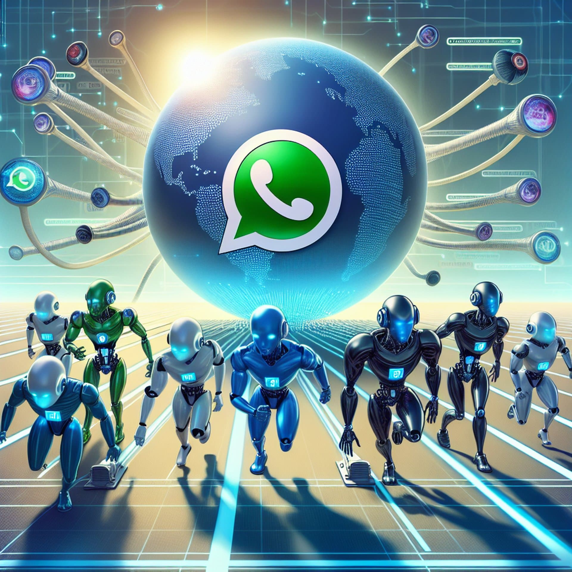 EU Challenges Meta's WhatsApp Monopolization: Rival AI Chatbots Seek a Comeback!