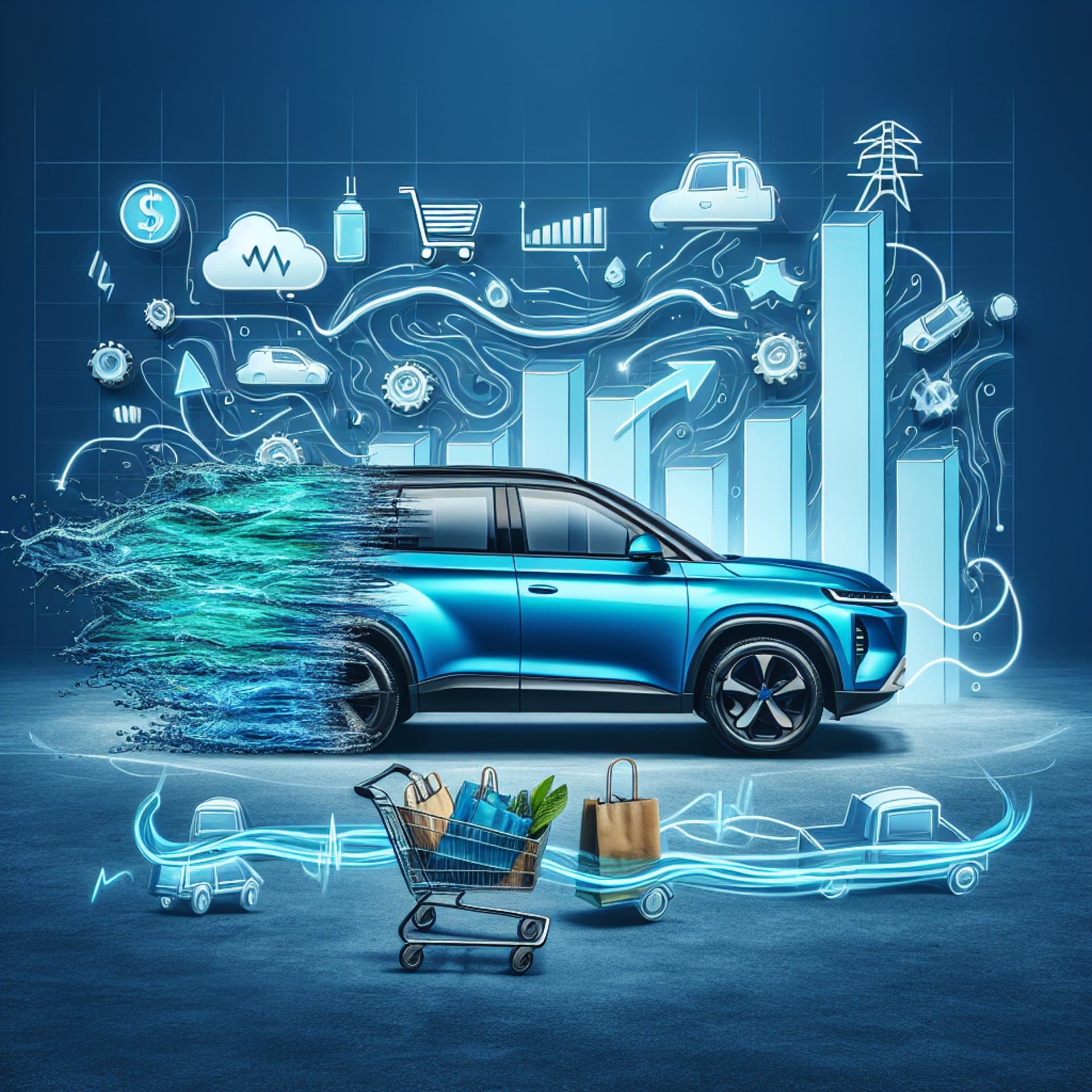 Tesla's Stunning New Marine Blue Model Y Makes a Splash, But Sales Woes Linger