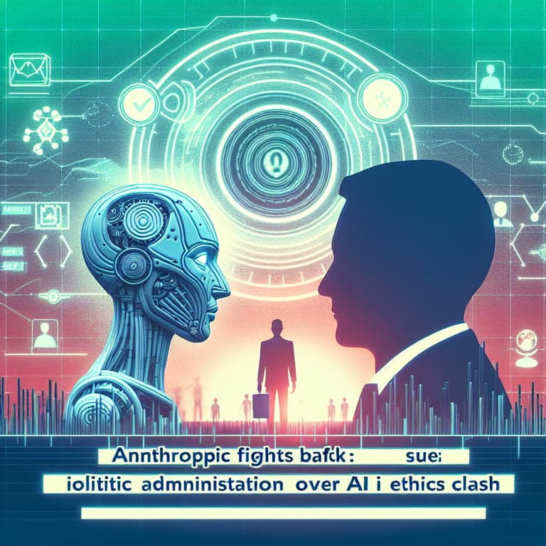 Anthropic Battles Back: Sues Trump Administration Over AI Ethics Clash