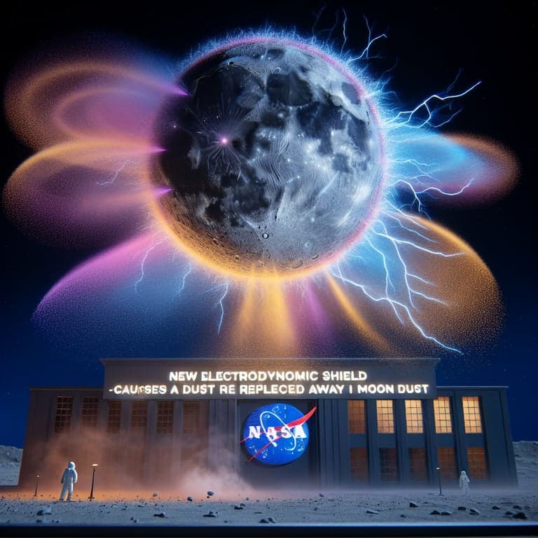 NASA's Dust Busting Success: Electrodynamic Shield Triumphs on Moon!