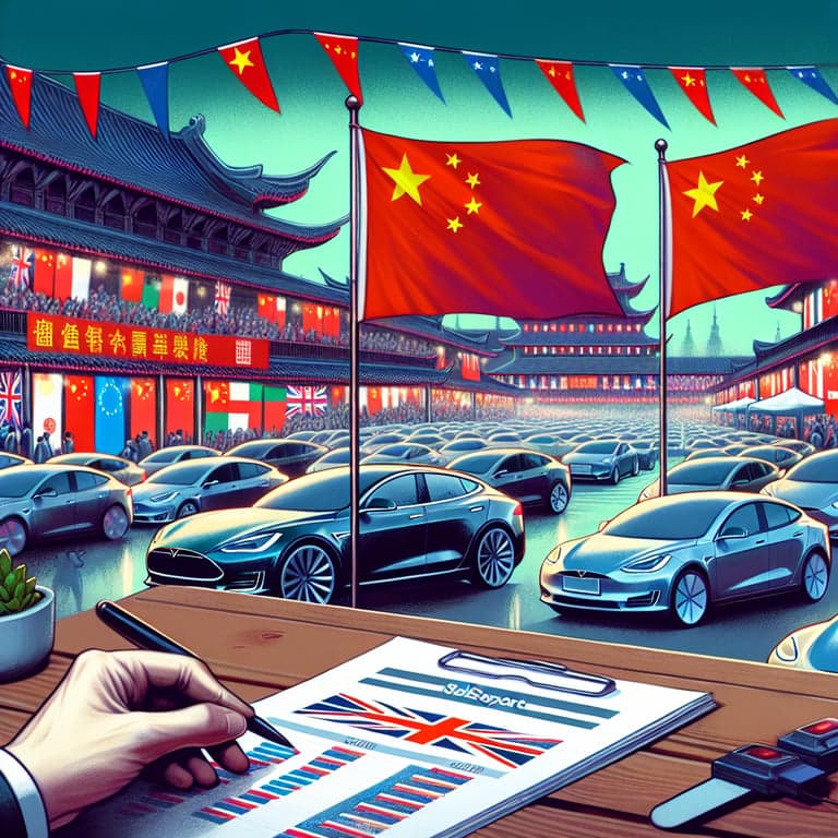Tesla Takes a Backseat: Chinese EV Brands Drive Up UK Sales