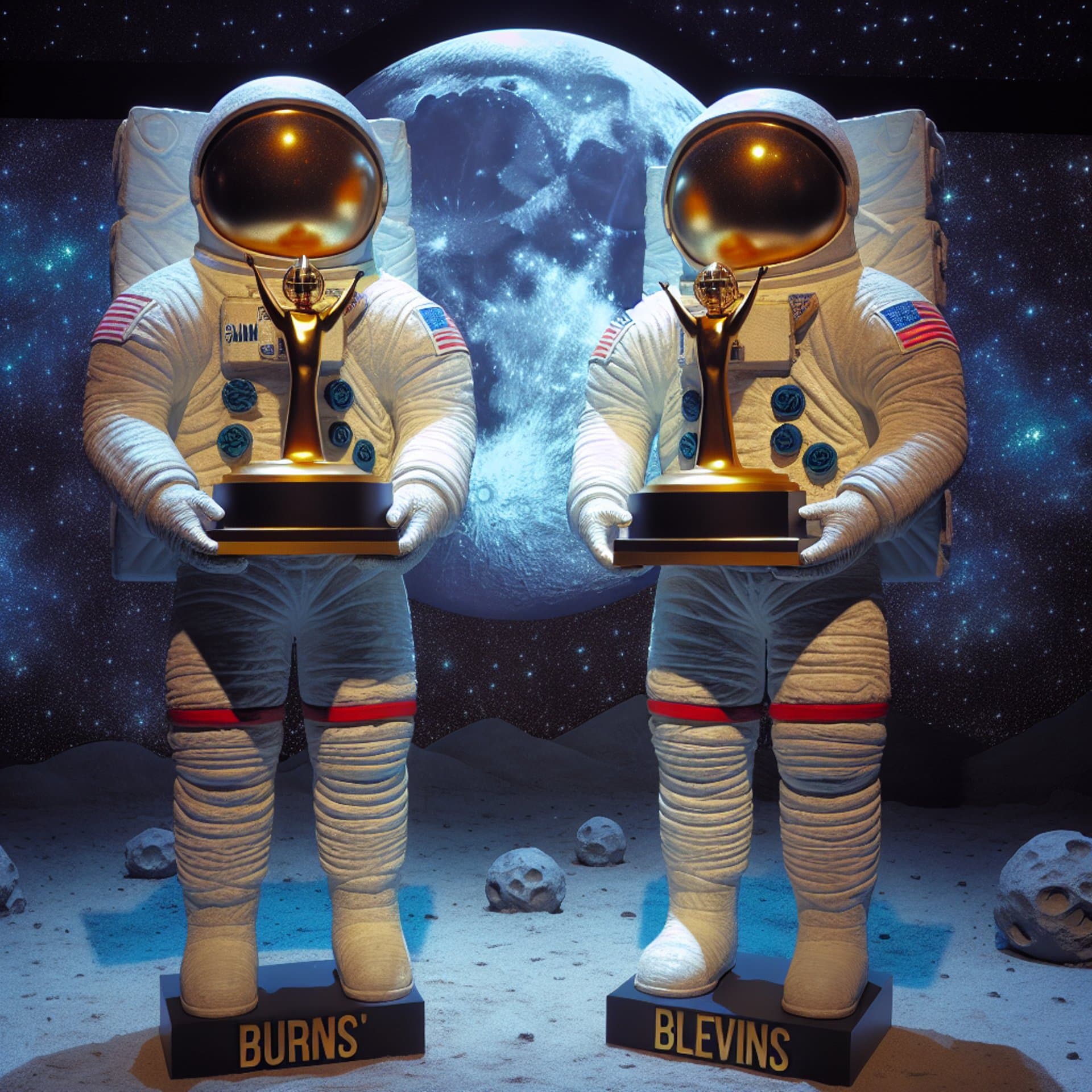 NASA Giants: Burns & Blevins Land Prestigious Sammies for Space Triumphs!