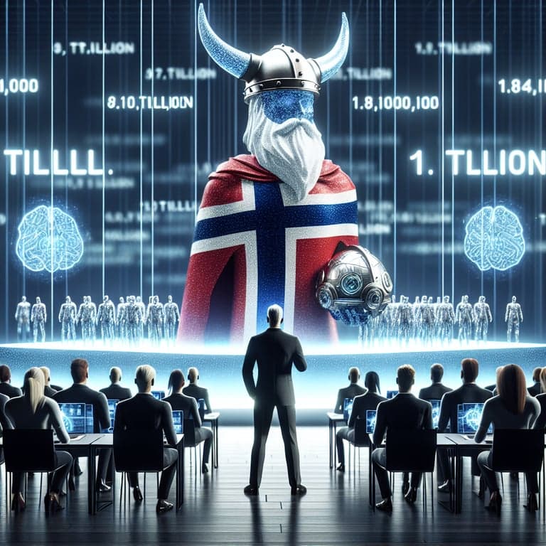 Norway's $1.8 Trillion Wealth Fund CEO Makes AI Mandatory for Staff!