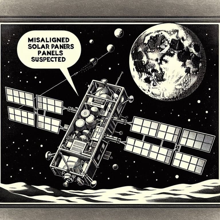 NASA's Lunar Trailblazer Goes Silent: Misaligned Solar Panels Suspected