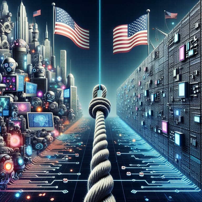 China's AI Boom Despite US Chip Sanctions: A Technological Tug-of-War