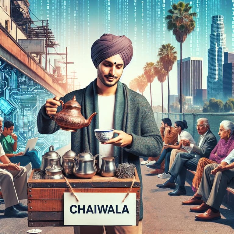IITian Turns Chaiwala in LA: A Bold Brew After Tech Layoff!