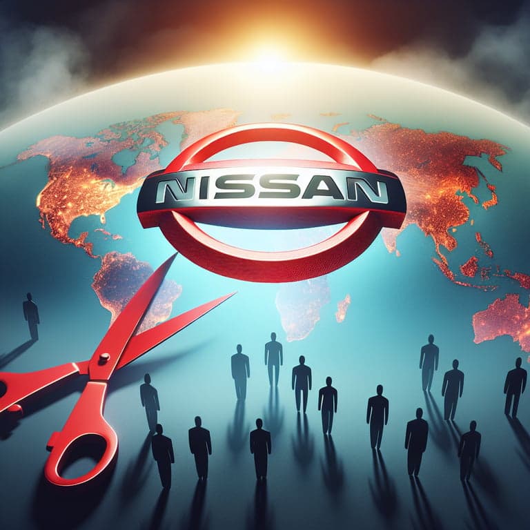 Nissan Announces Major Job Cuts in U.S. Amid Global Cost Reduction Strategy