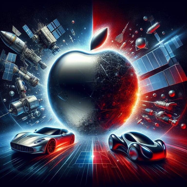 Elon Musk's $5B Ultimatum to Apple: A Satellite Showdown