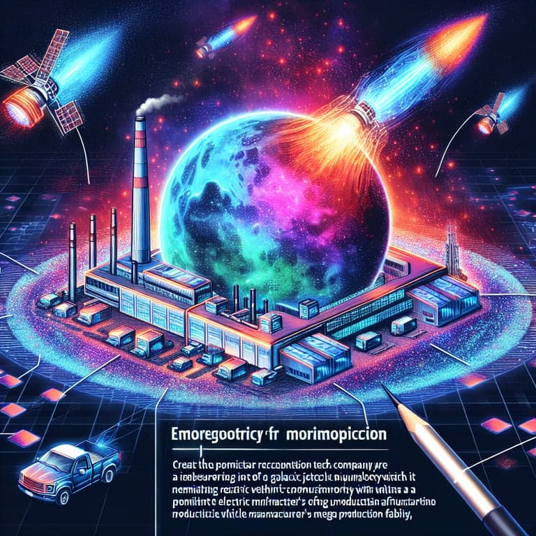 Intel Embarks on a Galactic Chip Journey with Elon Musk's Terafab