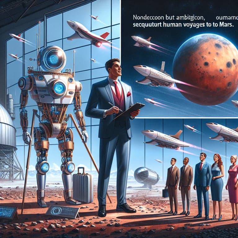 Elon Musk Eyes Mars: Ambitious Plans for a 2026 Robotic Mission Followed by Human Voyages