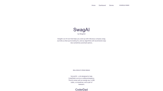 Thumbnail image for SwagAI