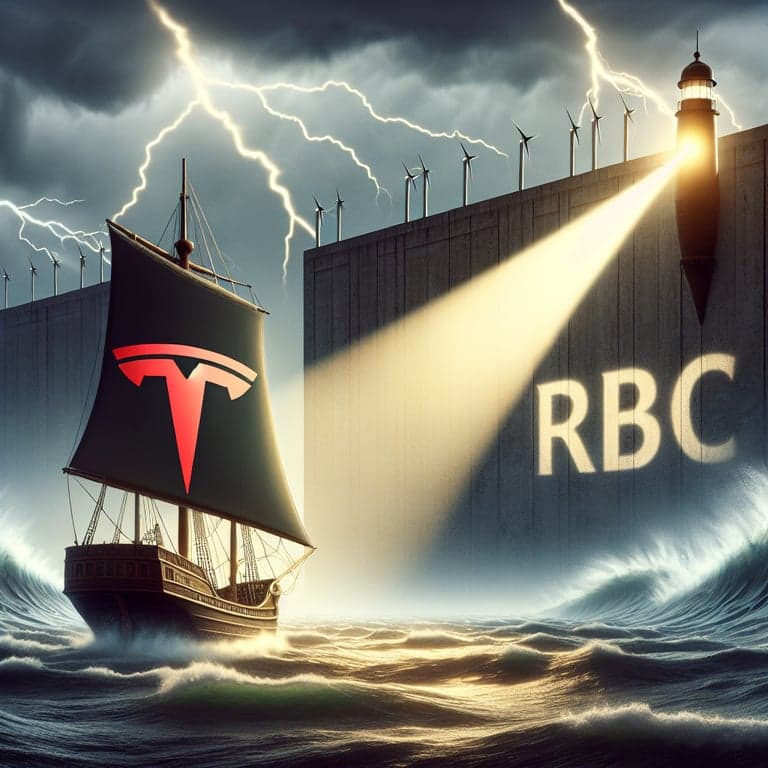 Tesla Investors Advised to Wait Out Market Storm, Says RBC Analyst