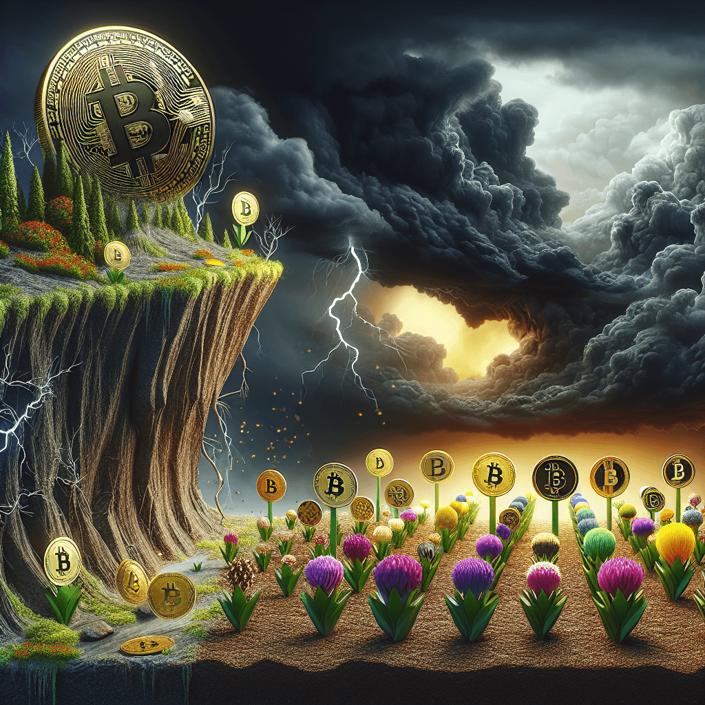 Crypto Market Whirlwind: Bitcoin Dips While Altcoins Surge!