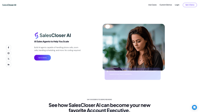 Thumbnail image for Sales Closer AI