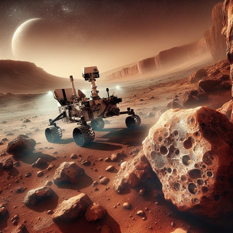 Curiosity Rover Unveils Martian Past with Siderite Discovery!