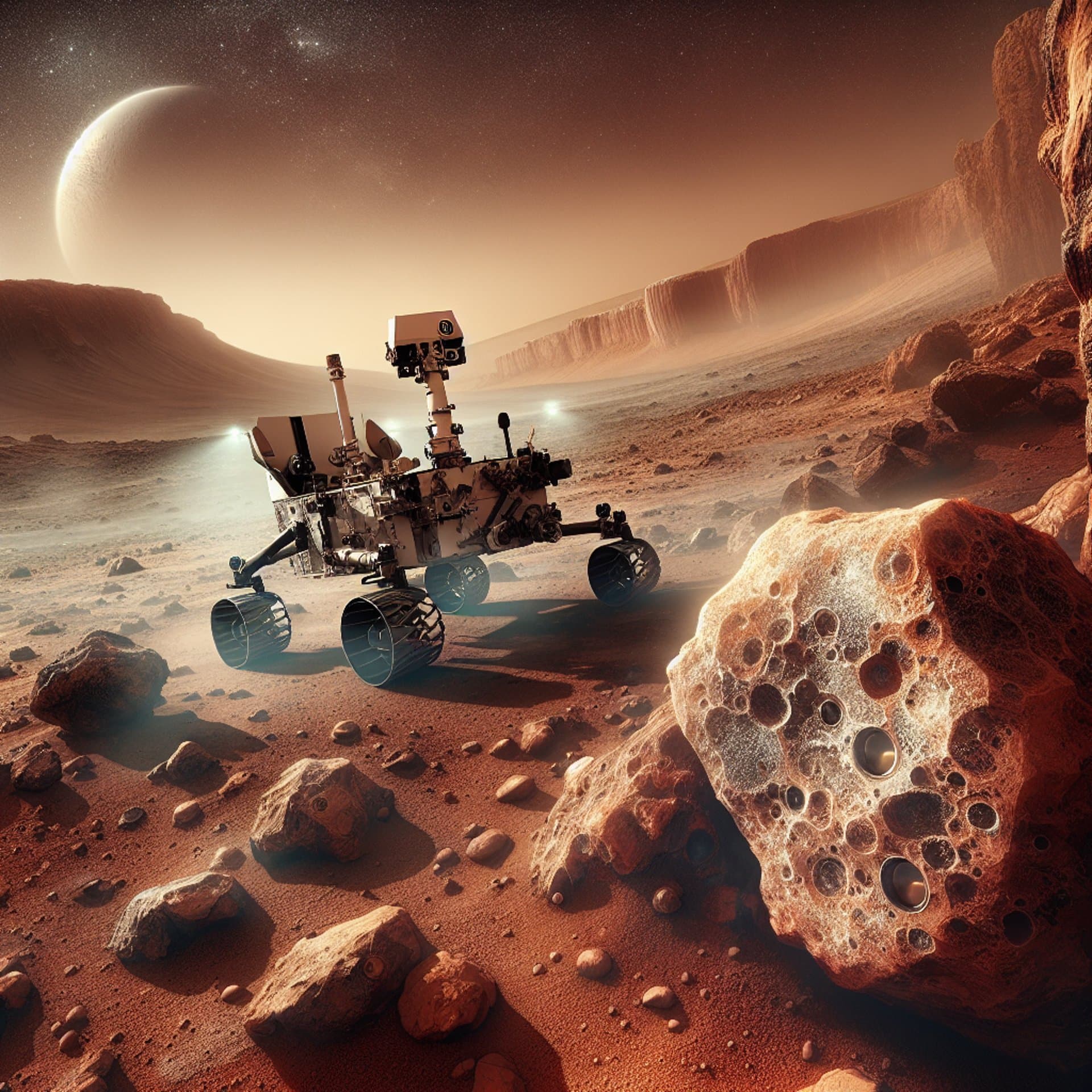 Curiosity Rover Unveils Martian Past with Siderite Discovery!