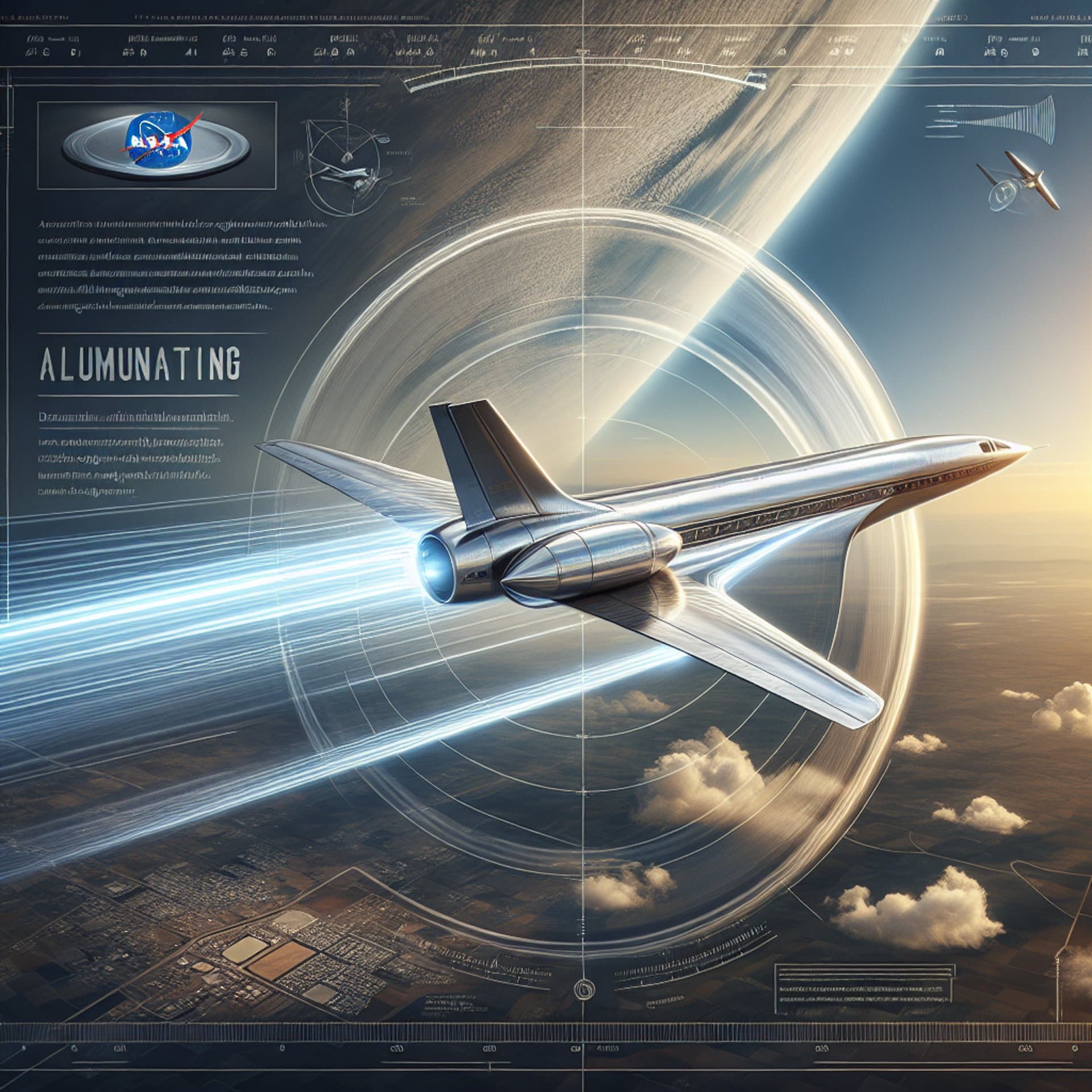 NASA X-59 Breaks Sound Barriers with Groundbreaking 'Aluminum Bird' Test