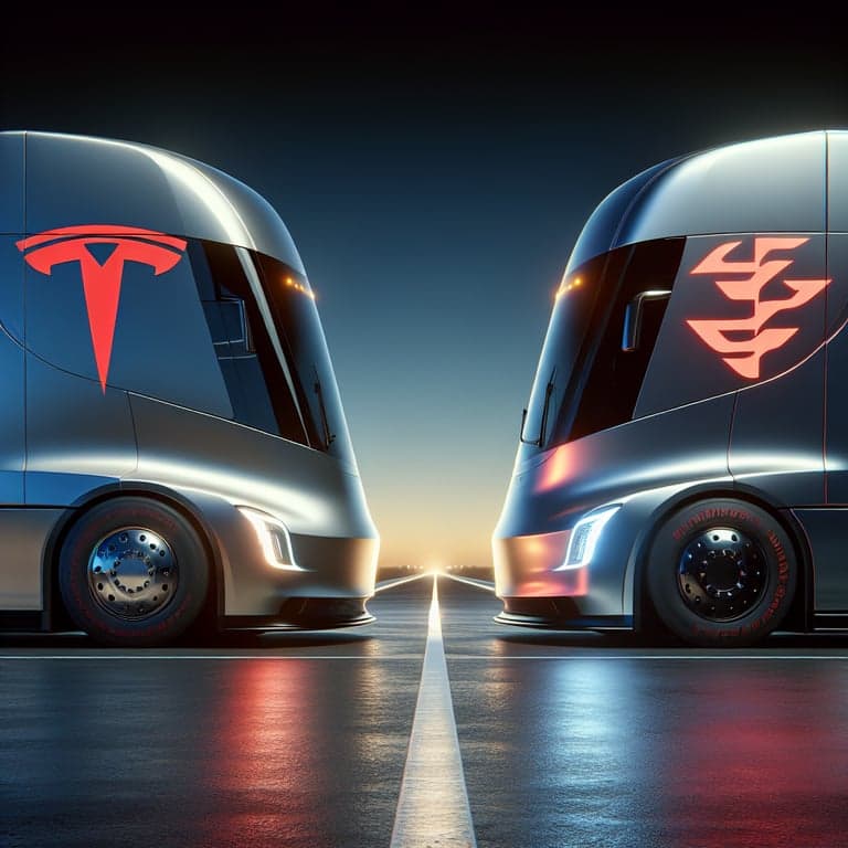 Tesla Semi Faces Stiff Competition from Chinese Innovator Windrose