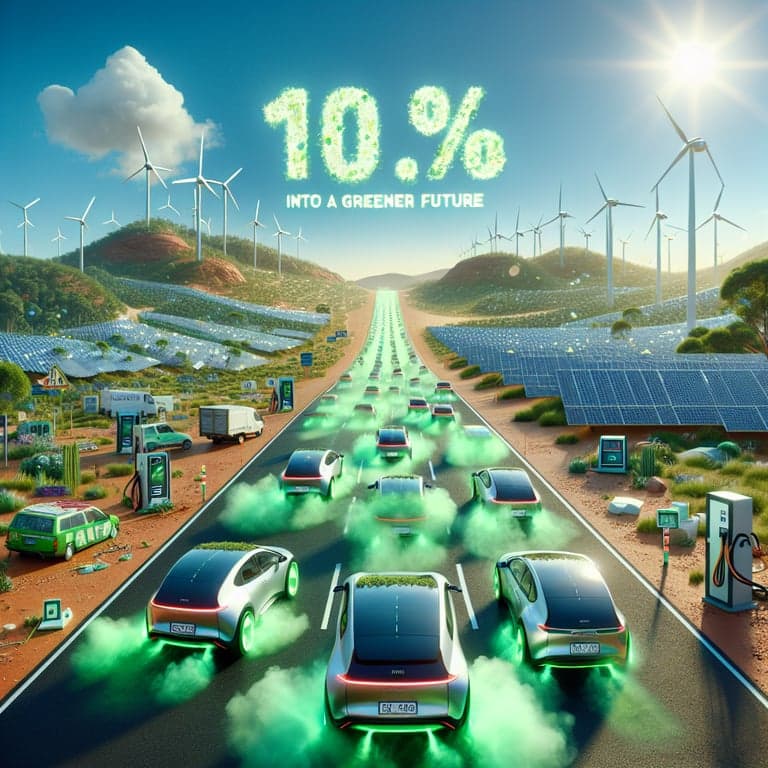 Australia Speeds into a Greener Future: EV Sales Soar to 10.3% in June 2025