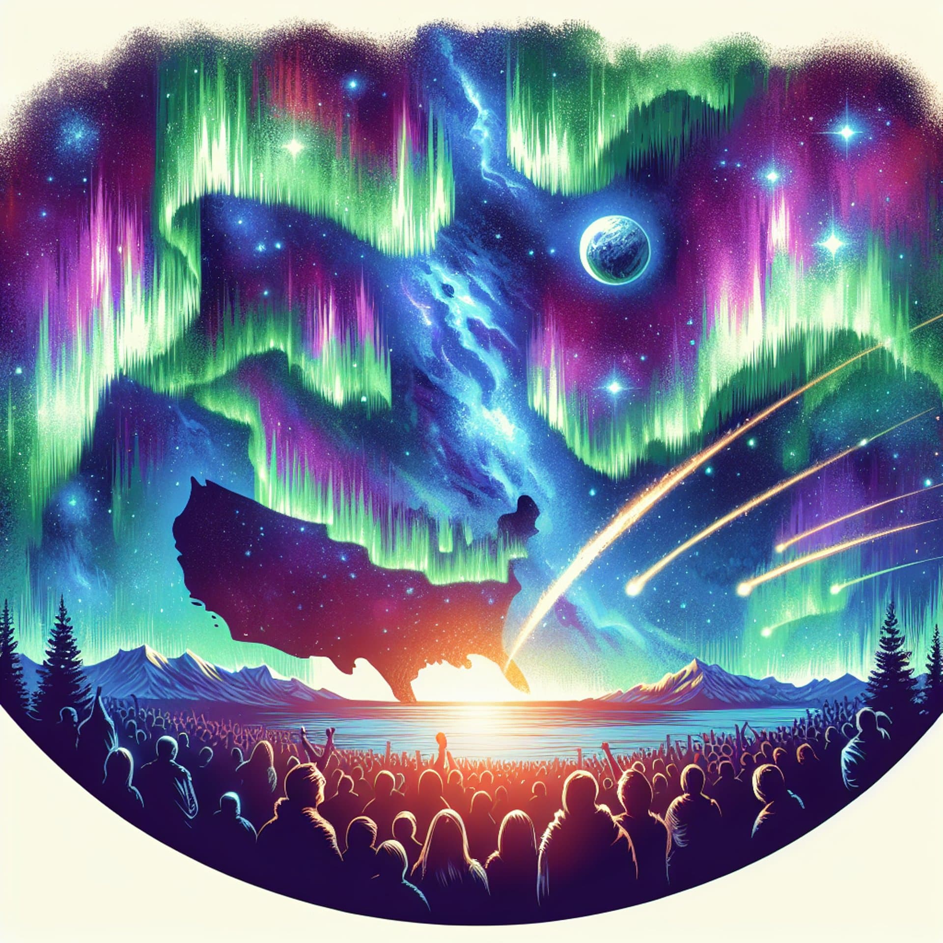 Brace Yourselves for a Cosmic Light Show: Geomagnetic Storm to Illuminate Northern Lights Across the U.S.!