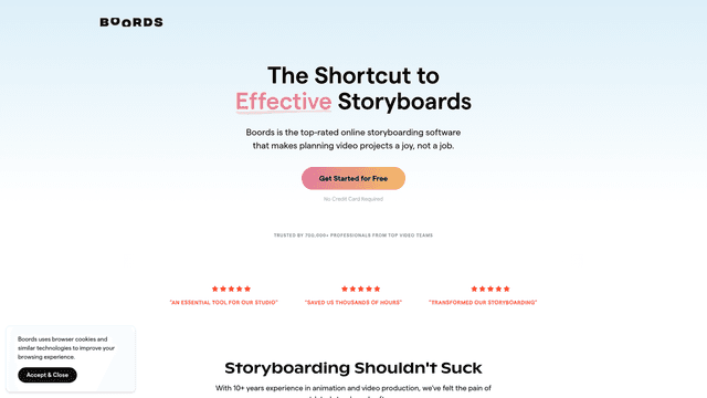 Thumbnail image for AI Storyboard Generator