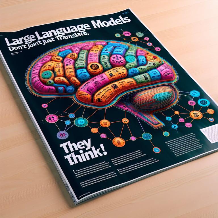 Banner for Anthropic's New Study Reveals: Large Language Models Don't Just Translate, They Think!