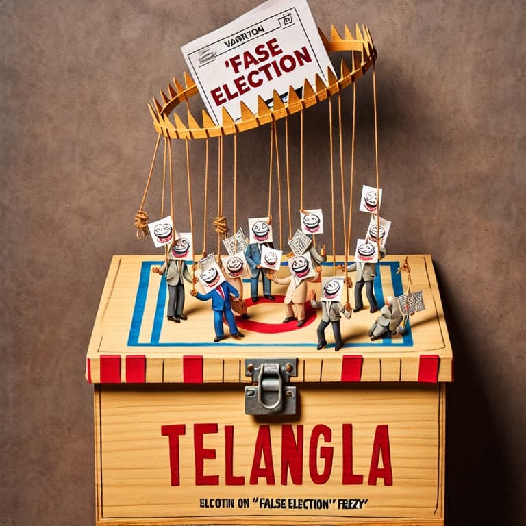 Telangana Congress Blasts 'Fake Poll' Frenzy: Warns Voters of Manipulation Tactics