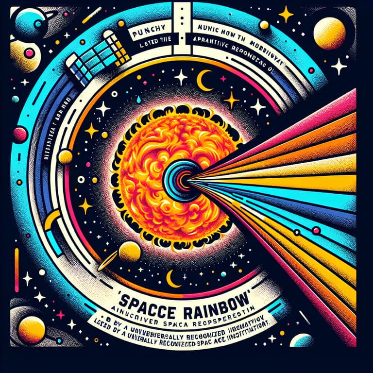 NASA's PUNCH Mission Captures 'Space Rainbow' and Revolutionizes Our View of the Sun