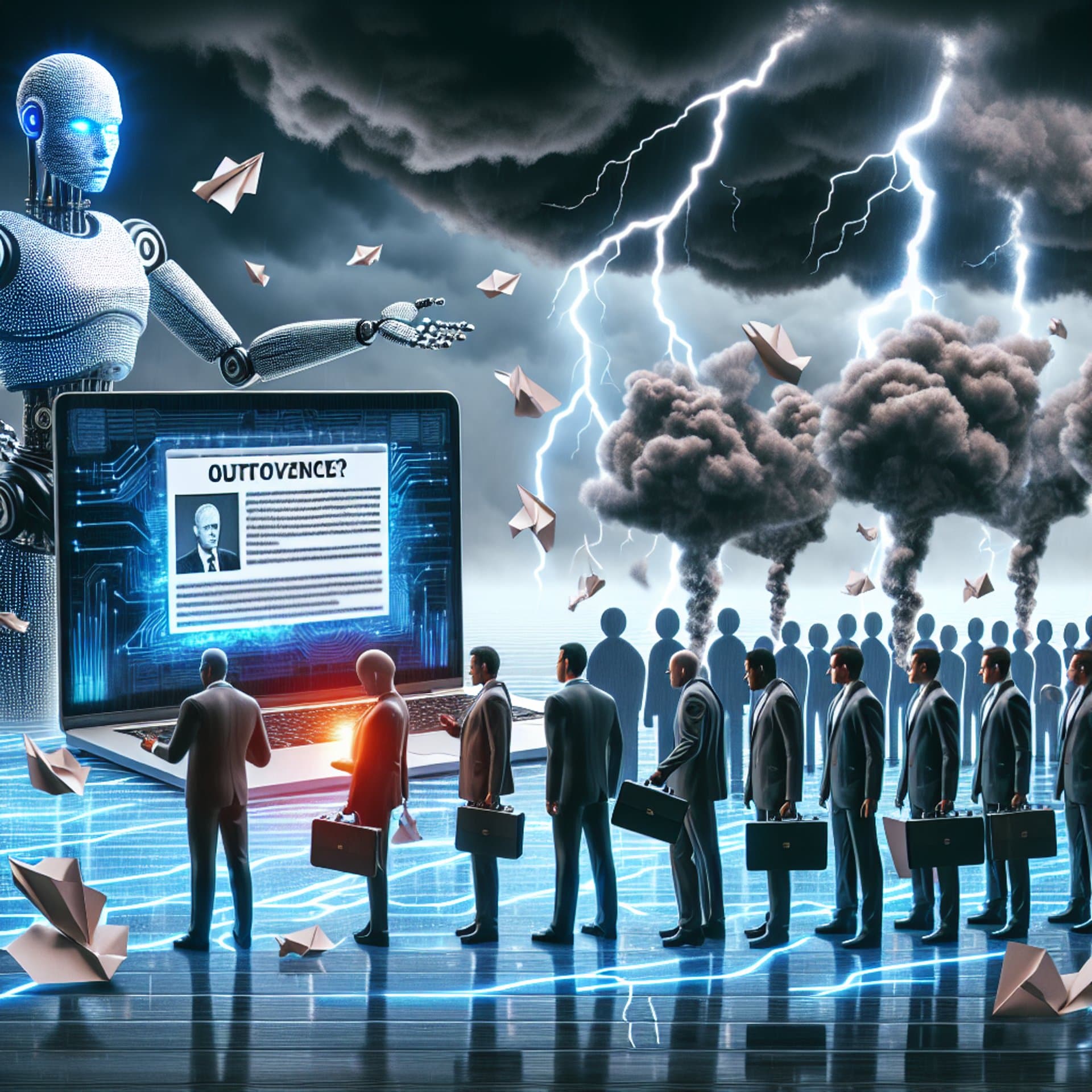 AI CEO's Remark Sparks Online Outrage Amid Layoff Crisis