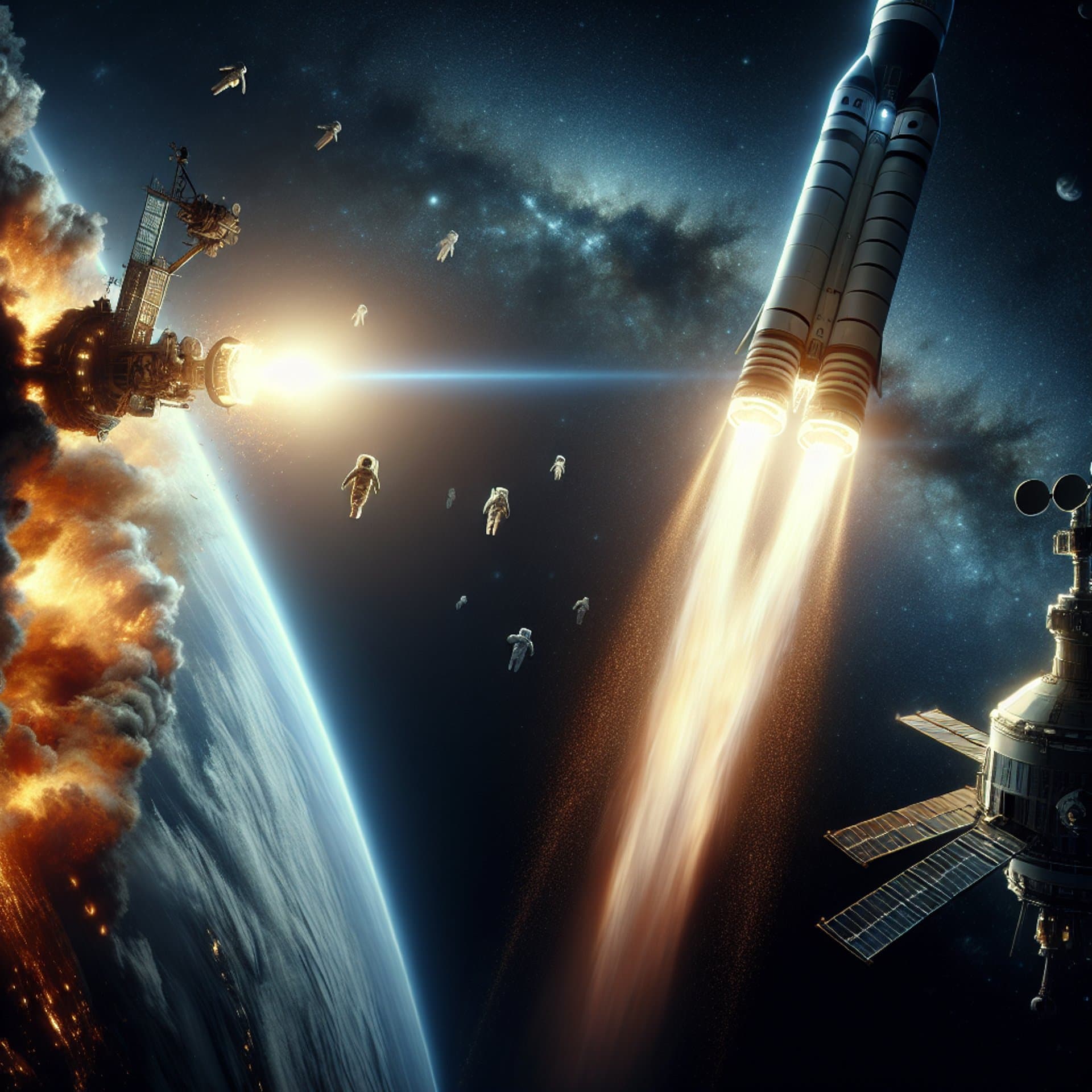 Stranded No More: NASA's Rocket Launched to Rescue Astronauts