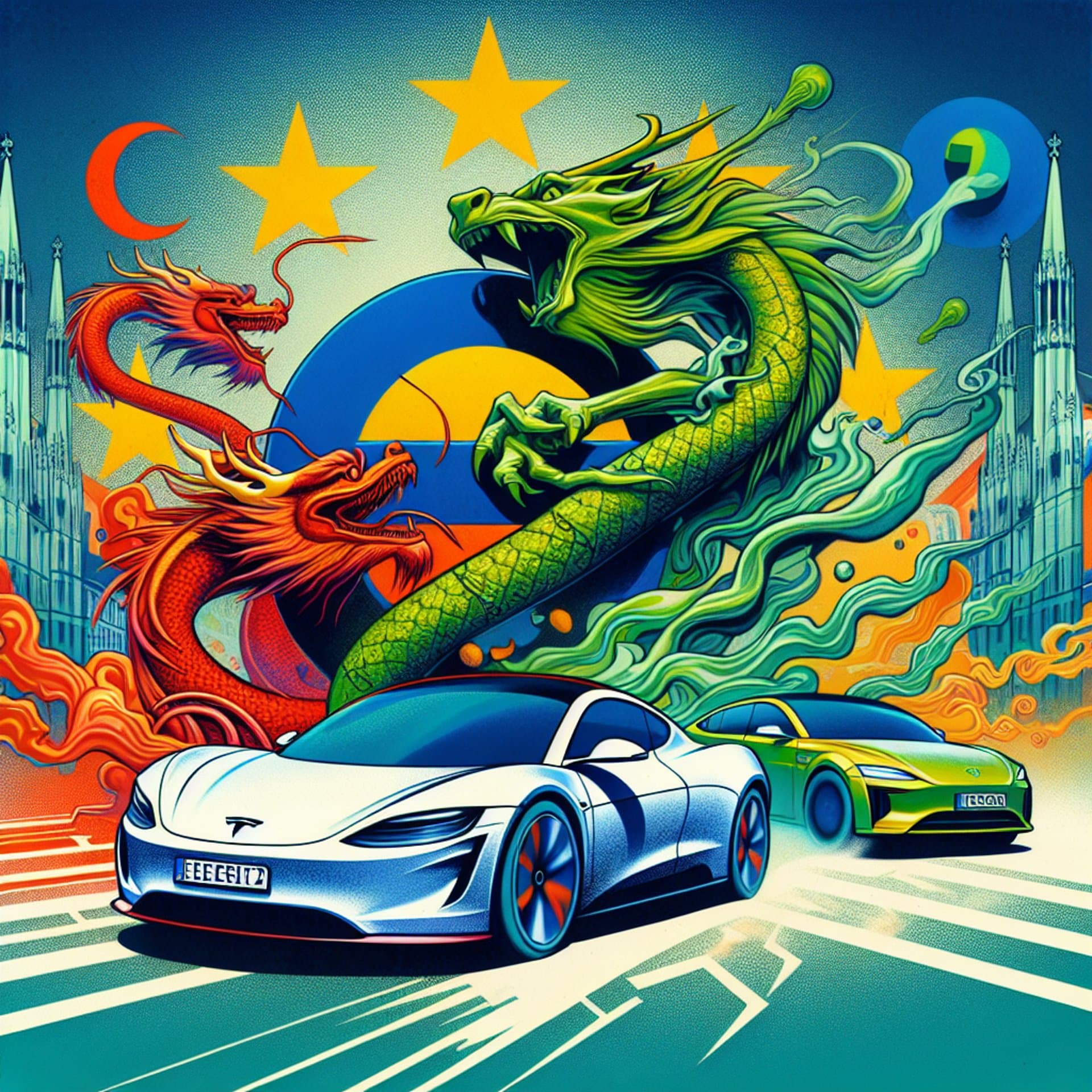 Tesla and Chinese EVs Rev Up in Europe Amid Emission Rule Shakeup!