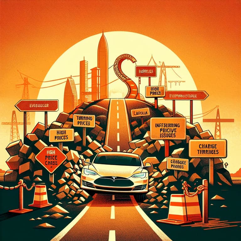 Tesla's Bumpy Ride in India: Sales Fall Short Amid High Prices and Infrastructure Woes