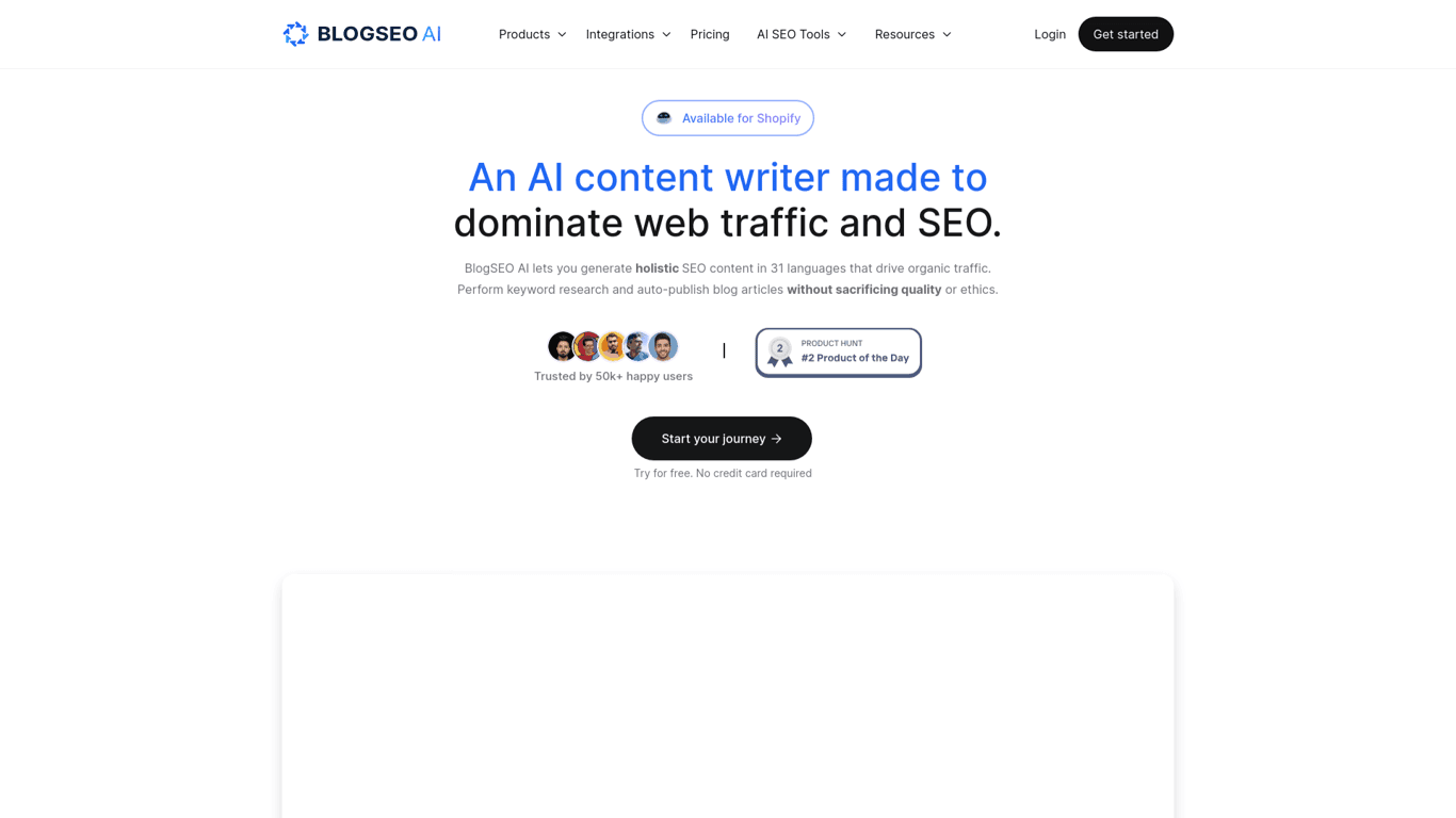 BlogSEO screenshot