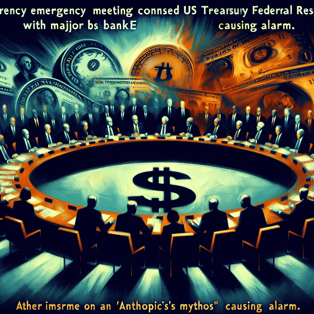 Anthropic's 'Mythos' Sparks Alarm: US Treasury and Fed Convene Emergency Meeting with Bank CEOs