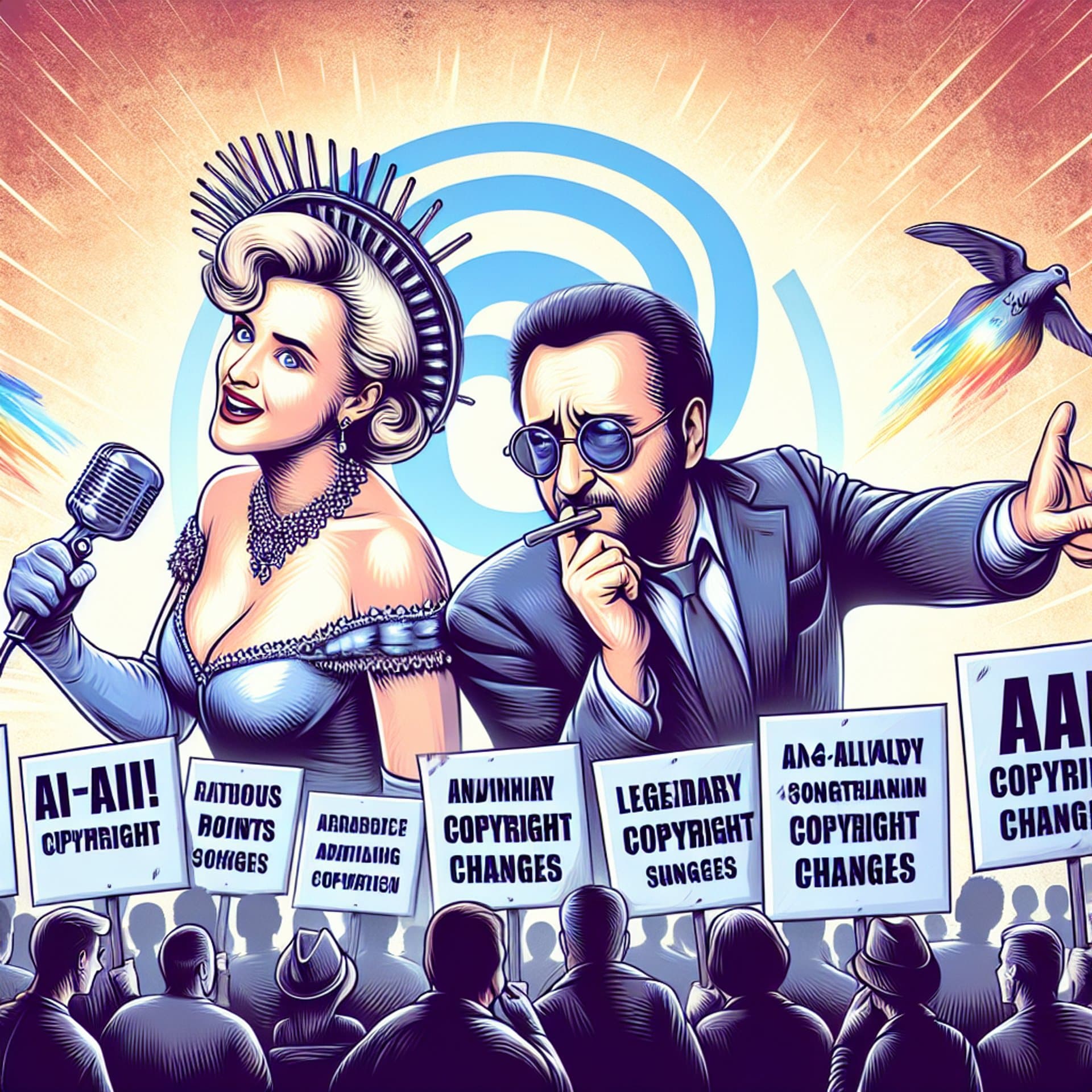 Aubrey Plaza & Paul McCartney Rally Against AI Copyright Changes